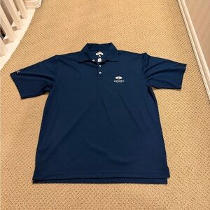 Bandon Dunes Antigua Golf Dessert Dry Short Sleeve Polo Shirt (Men’s Size Large)